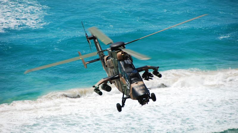 Eurocopter Tiger, attack helicopter, French Air Force, Australian Air Force, German Air Force (horizontal)