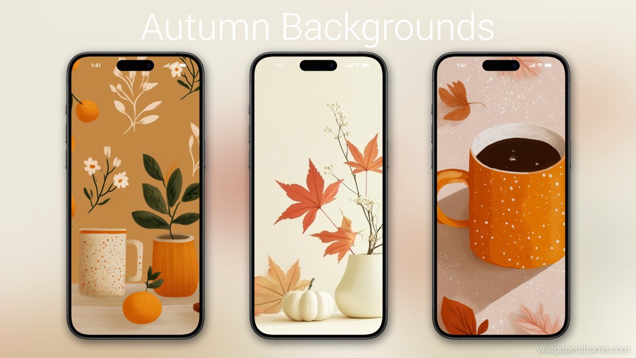 Autumn Backgrounds Collection