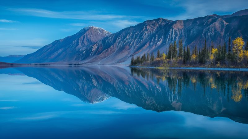 Canada wallpaper, Mountain, 5k, background for desktop wallpaper (horizontal)