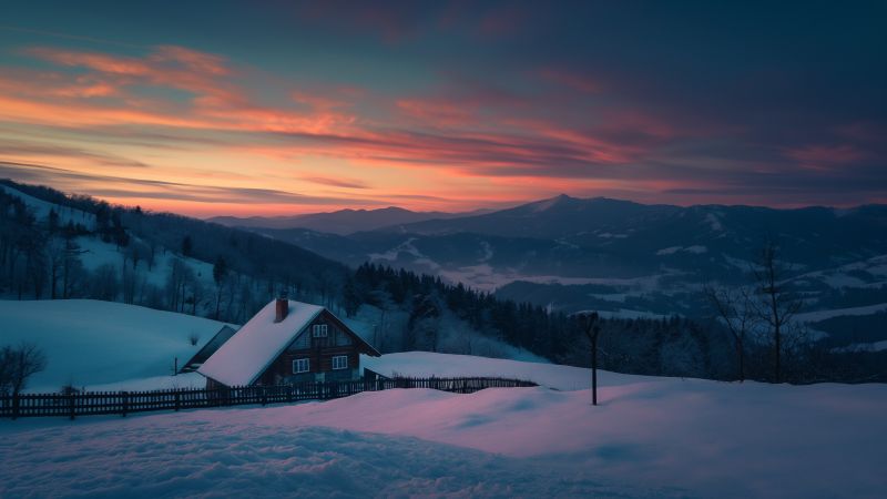 mountains wallpaper, forest, landscape, background for desktop wallpaper (horizontal)