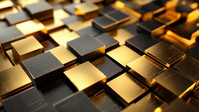 3D wallpaper, cubes, vibrant, background for desktop wallpaper (horizontal)