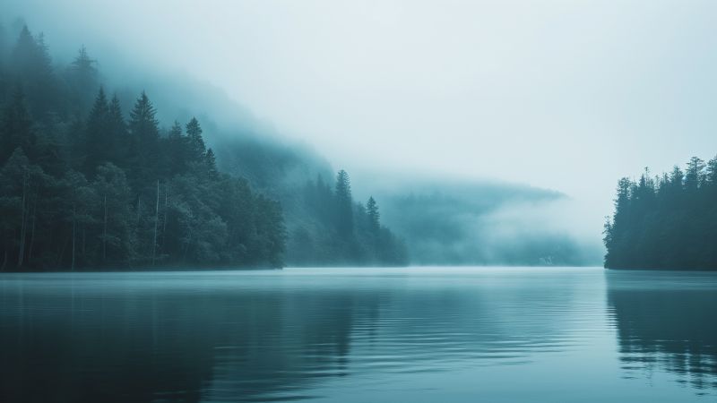 New Zealand wallpaper, river, natures beauty, background for desktop wallpaper (horizontal)