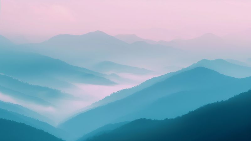 Mars Hill wallpaper, cascading waterfall, serene nature, background for desktop wallpaper (horizontal)