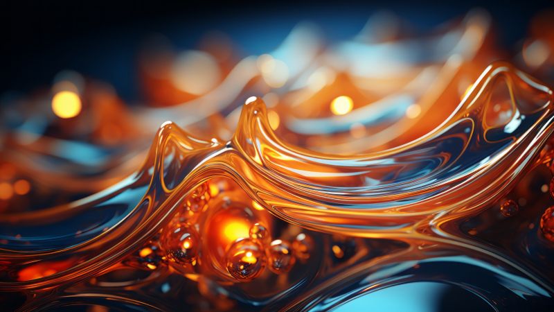 abstract wallpaper, ripples, fluid, background for desktop wallpaper (horizontal)
