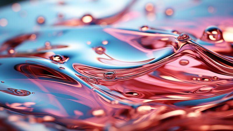 water wallpaper, vibrant, 4k, background for desktop wallpaper (horizontal)