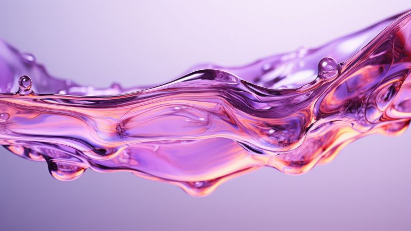 iPhone 15 Pro wallpaper, liquid splash, sleek aesthetics, background for desktop wallpaper (horizontal)