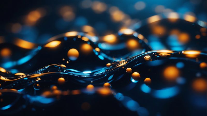 waves wallpaper, vibrant, bright, background for desktop wallpaper (horizontal)