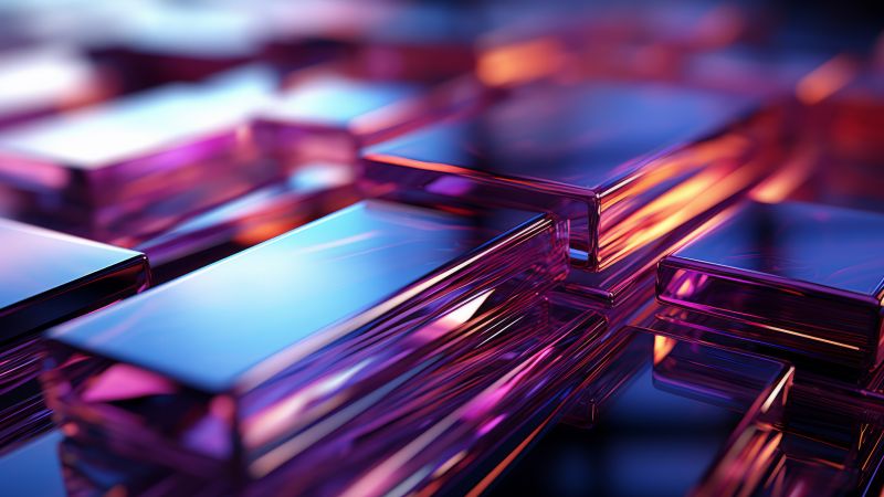 glass wallpaper, vibrant, radiant, background for desktop wallpaper (horizontal)