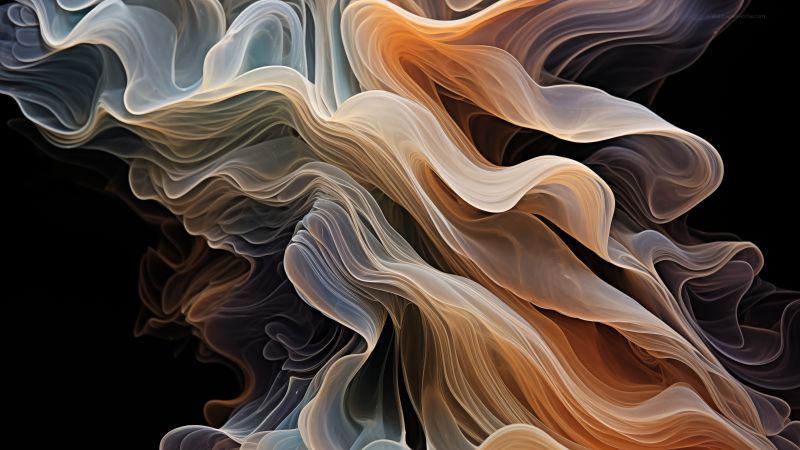 black wallpaper, orange, dark, background for desktop wallpaper (horizontal)