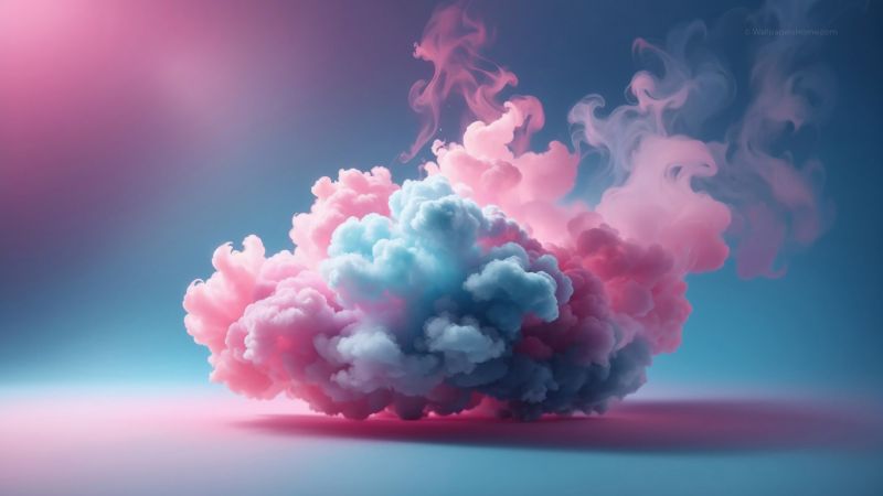 smoke wallpaper, iPhone 15, device, background for desktop wallpaper (horizontal)