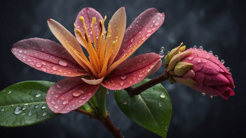 lily wallpaper, nature, photography, background for desktop wallpaper (horizontal)