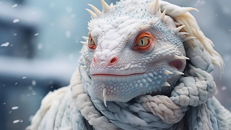 user avatar wallpaper, fantasy, fire-breathing, background for desktop wallpaper (horizontal)