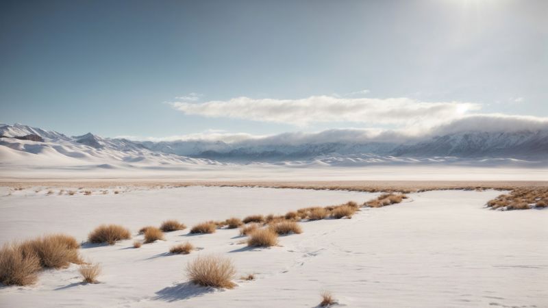 Windows 12 wallpaper, sand dunes, sandy expanse, background for desktop wallpaper (horizontal)