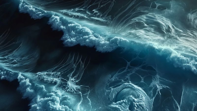 sea wallpaper, surf, tides, background for desktop wallpaper (horizontal)