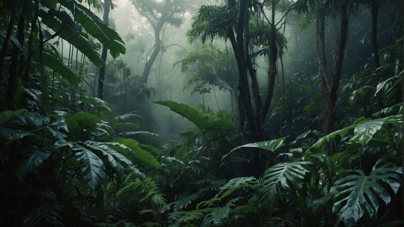 forest wallpaper, woodland, nature, background for desktop wallpaper (horizontal)