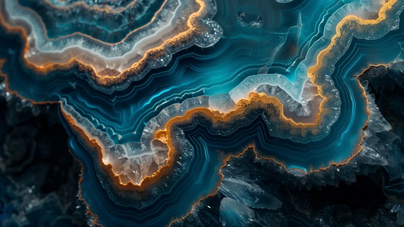 marble wallpaper, turquoise, vibrant, background for desktop wallpaper (horizontal)