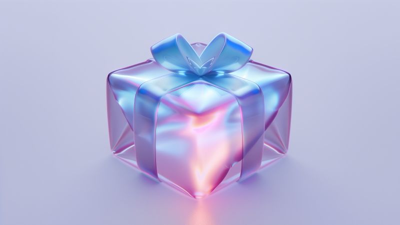 gift wallpaper, glassware, presents, background for desktop wallpaper (horizontal)