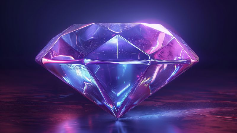 diamond wallpaper, gem, luxury, background for desktop wallpaper (horizontal)