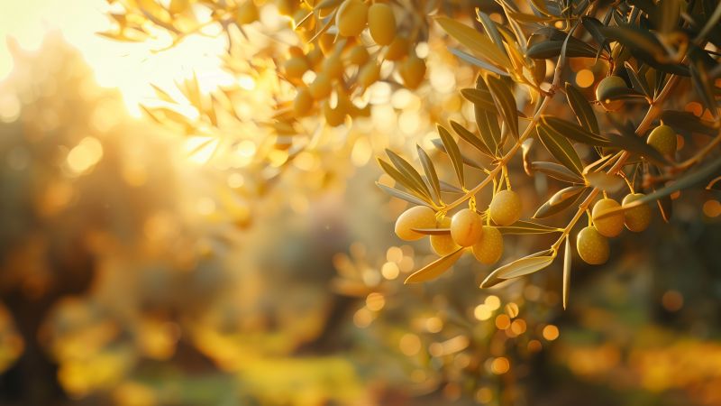 olives wallpaper, olive fruit, fresh produce, background for desktop wallpaper (horizontal)