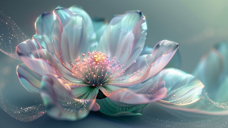 flower wallpaper, blossom, floral, background for desktop wallpaper (horizontal)