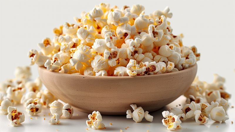 popcorn wallpaper, fluffy, cinema, background for desktop wallpaper (horizontal)