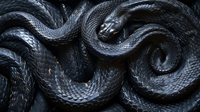 iPhone 15 wallpaper, sleek, reptile, background for desktop wallpaper (horizontal)