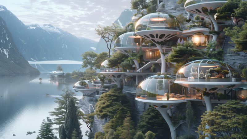 mountains wallpaper, greenery, nature, background for desktop wallpaper (horizontal)