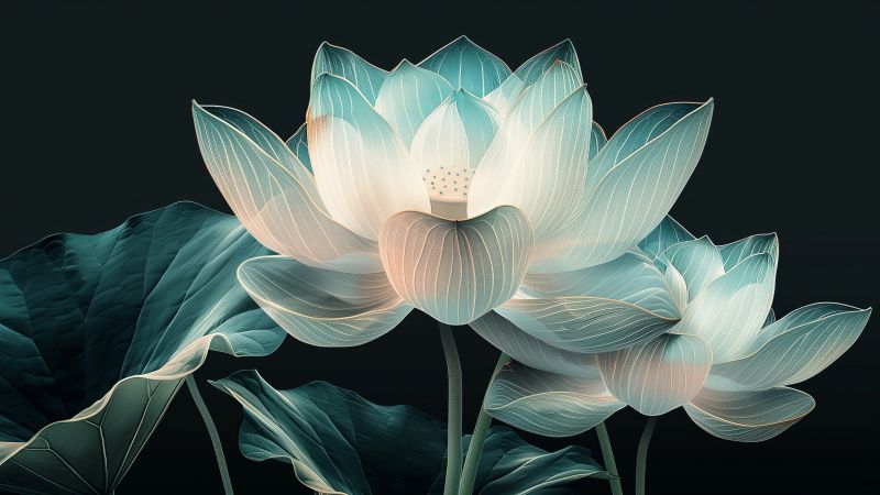 lily wallpaper, flower, pure, background for desktop wallpaper (horizontal)