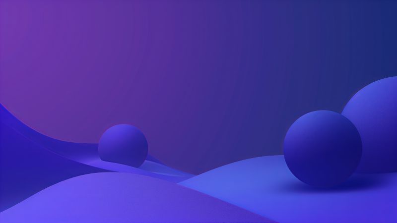 waves wallpaper, ocean, lilac, background for desktop wallpaper (horizontal)