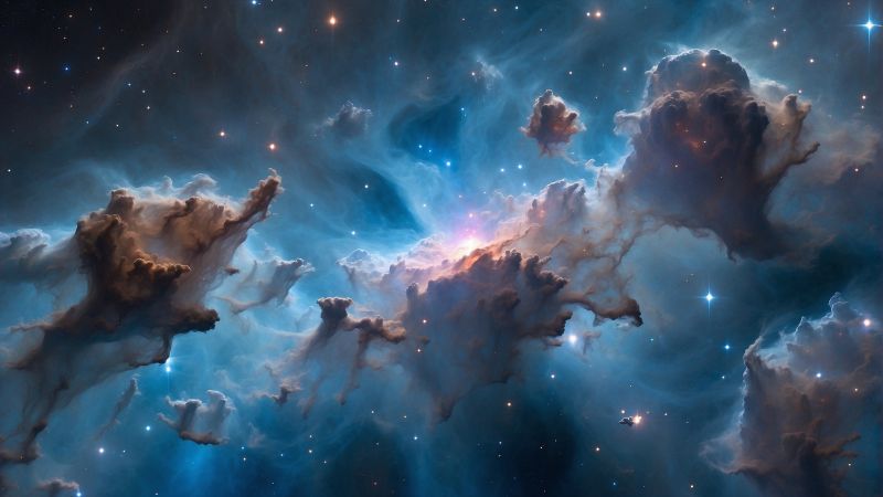 space wallpaper, celestial, night sky, background for desktop wallpaper (horizontal)