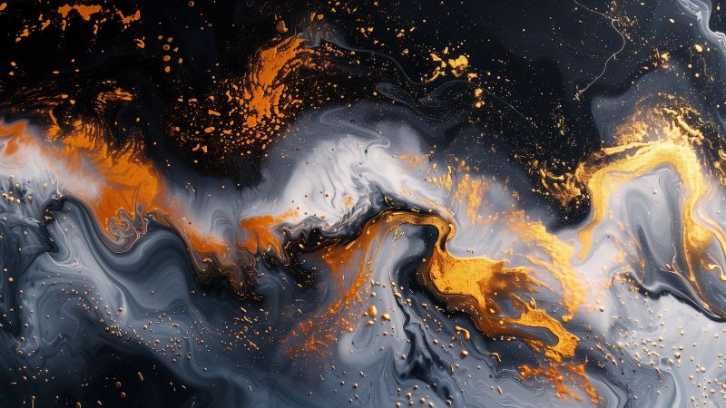 marble wallpaper, white, elegant, background for desktop wallpaper (horizontal)