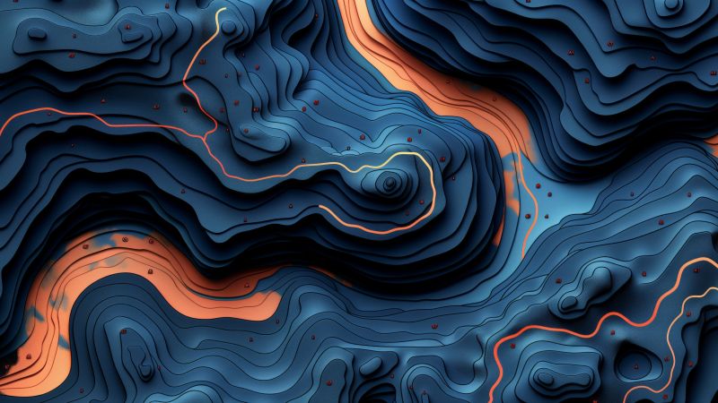 waves wallpaper, black, surf, background for desktop wallpaper (horizontal)