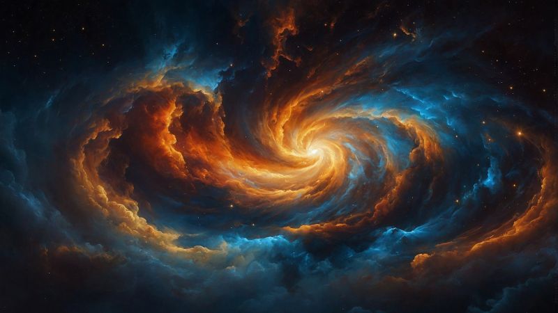 space wallpaper, celestial bodies, universe, background for desktop wallpaper (horizontal)