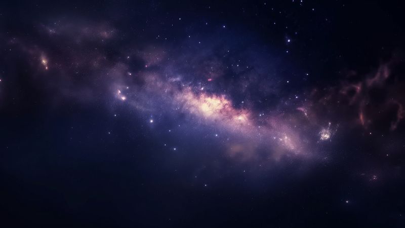 Simple space backgrounds wallpaper, cosmic dust, dark matter, background for desktop wallpaper (horizontal)