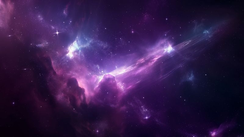Simple space backgrounds wallpaper, galaxy, starry sky, background for desktop wallpaper (horizontal)