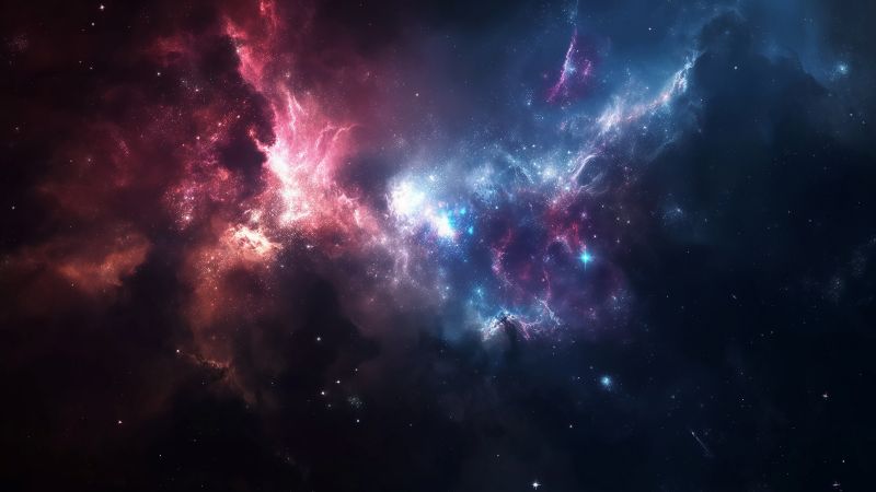 Simple space backgrounds wallpaper, galaxy, starry, background for desktop wallpaper (horizontal)