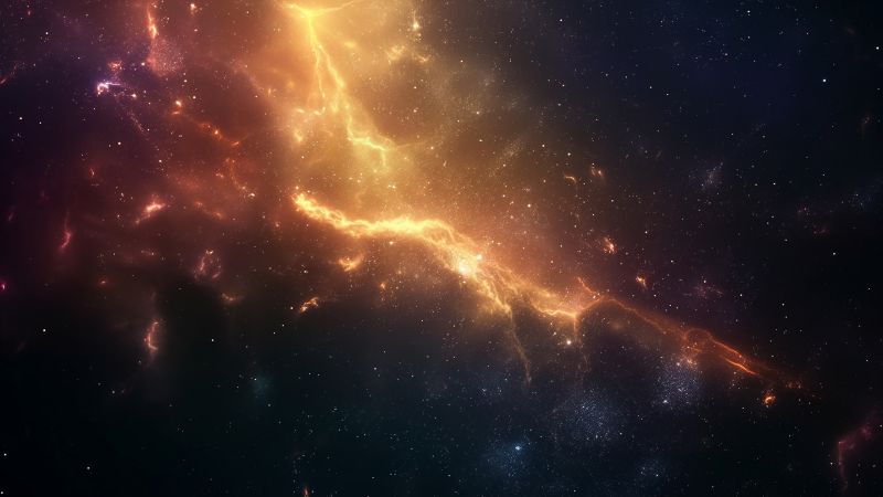 Simple space backgrounds wallpaper, dark matter, nebula, background for desktop wallpaper (horizontal)