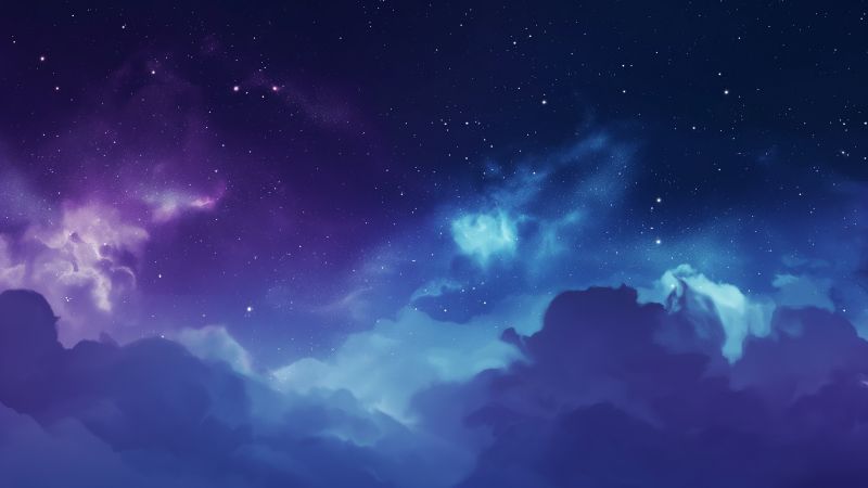 Simple space backgrounds wallpaper, galaxy, starry background, background for desktop wallpaper (horizontal)
