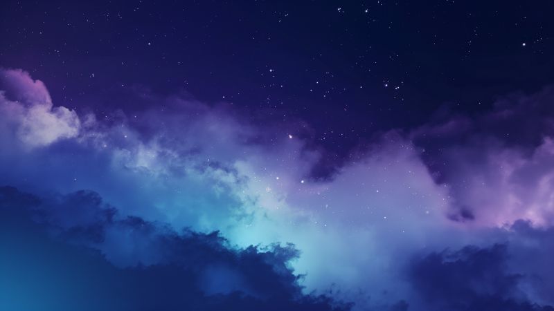 Simple space backgrounds wallpaper, dark blue, celestial, background for desktop wallpaper (horizontal)