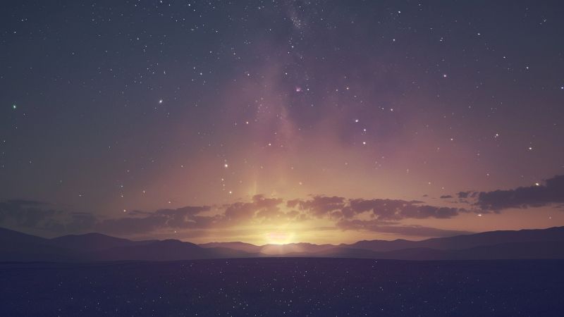 space wallpaper, sky, gradient, background for desktop wallpaper (horizontal)