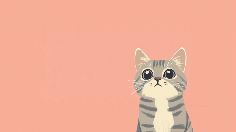 kitten wallpaper, cute, charming, background for desktop wallpaper (horizontal)
