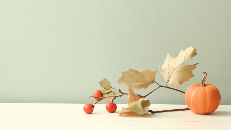 fall wallpaper, calm, tranquil, background for desktop wallpaper (horizontal)
