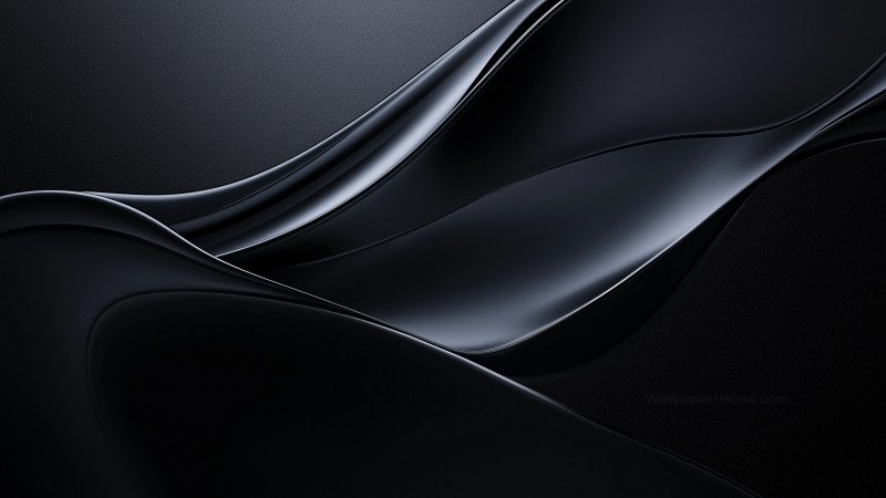 dark abstract wallpaper, sleek lines, geometric shapes, background for desktop wallpaper (horizontal)