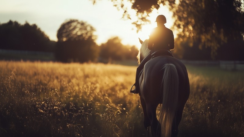 horseriding wallpaper, countryside, ranch, background for desktop wallpaper (horizontal)