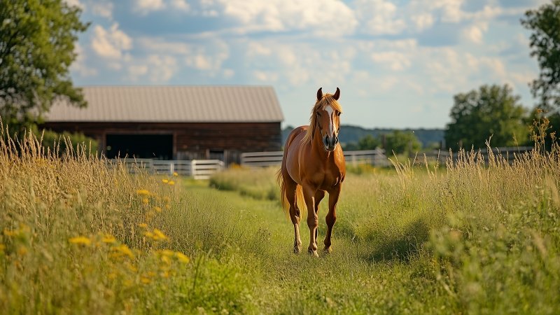 horse wallpaper, riding, rural, background for desktop wallpaper (horizontal)