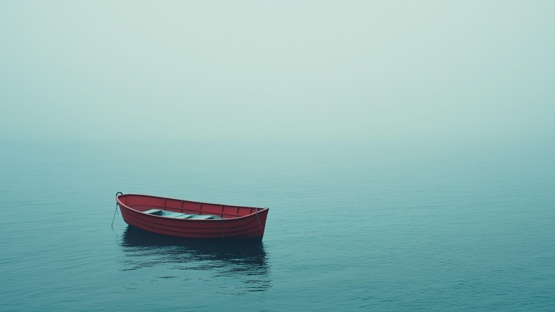 deep ocean wallpaper, tranquil, still water, background for desktop wallpaper (horizontal)