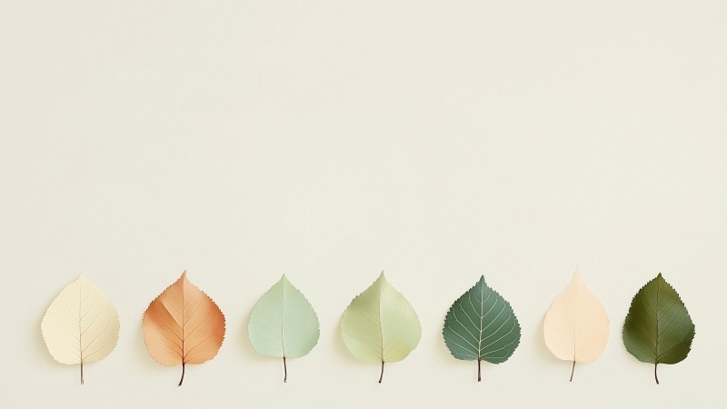 leaves wallpaper, autumn, foliage, background for desktop wallpaper (horizontal)