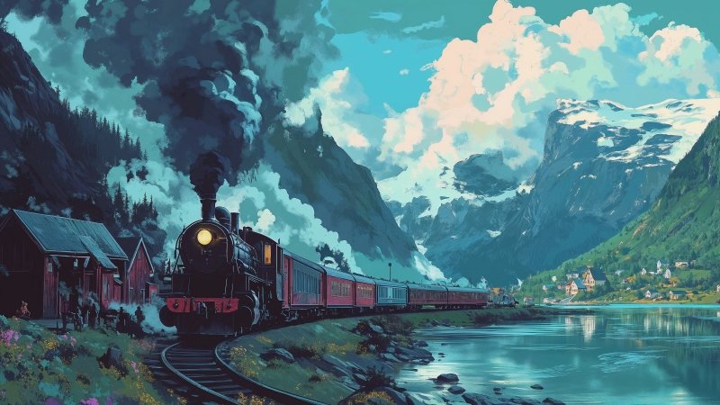 steampunk wallpaper, vintage, engine, background for desktop wallpaper (horizontal)