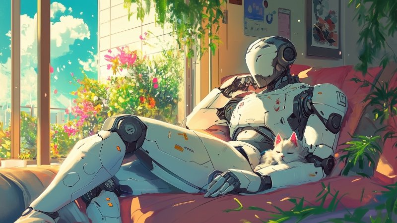 lofi wallpaper, lazy, lounge, background for desktop wallpaper (horizontal)