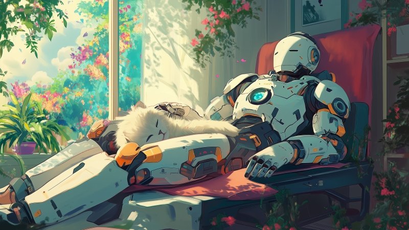 lofi wallpaper, lazy, lounge, background for desktop wallpaper (horizontal)